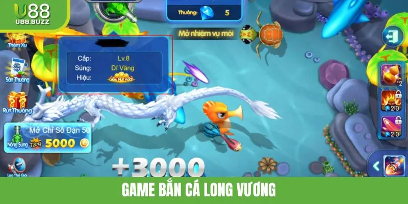 Game Bắn Cá Long Vương U88 - Trải Nghiệm Săn Thưởng Khủng