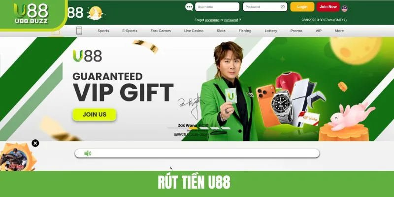 Rút Tiền U88 – Nhận Thưởng Dễ Dàng Với 4 Bước Nhanh Chóng