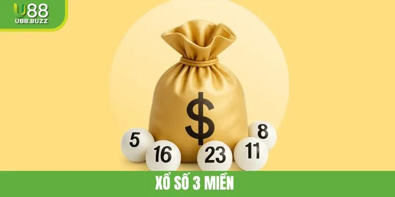 Xổ Số 3 Miền - Trải Nghiệm Cơ Hội Đổi Đời Mỗi Ngày Tại U88