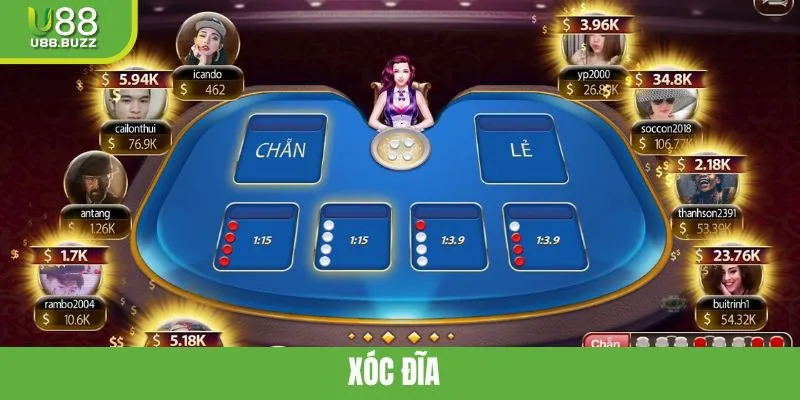 Xóc Đĩa - Tựa Game Giải Trí Kịch Tính Hàng Đầu Tại U88